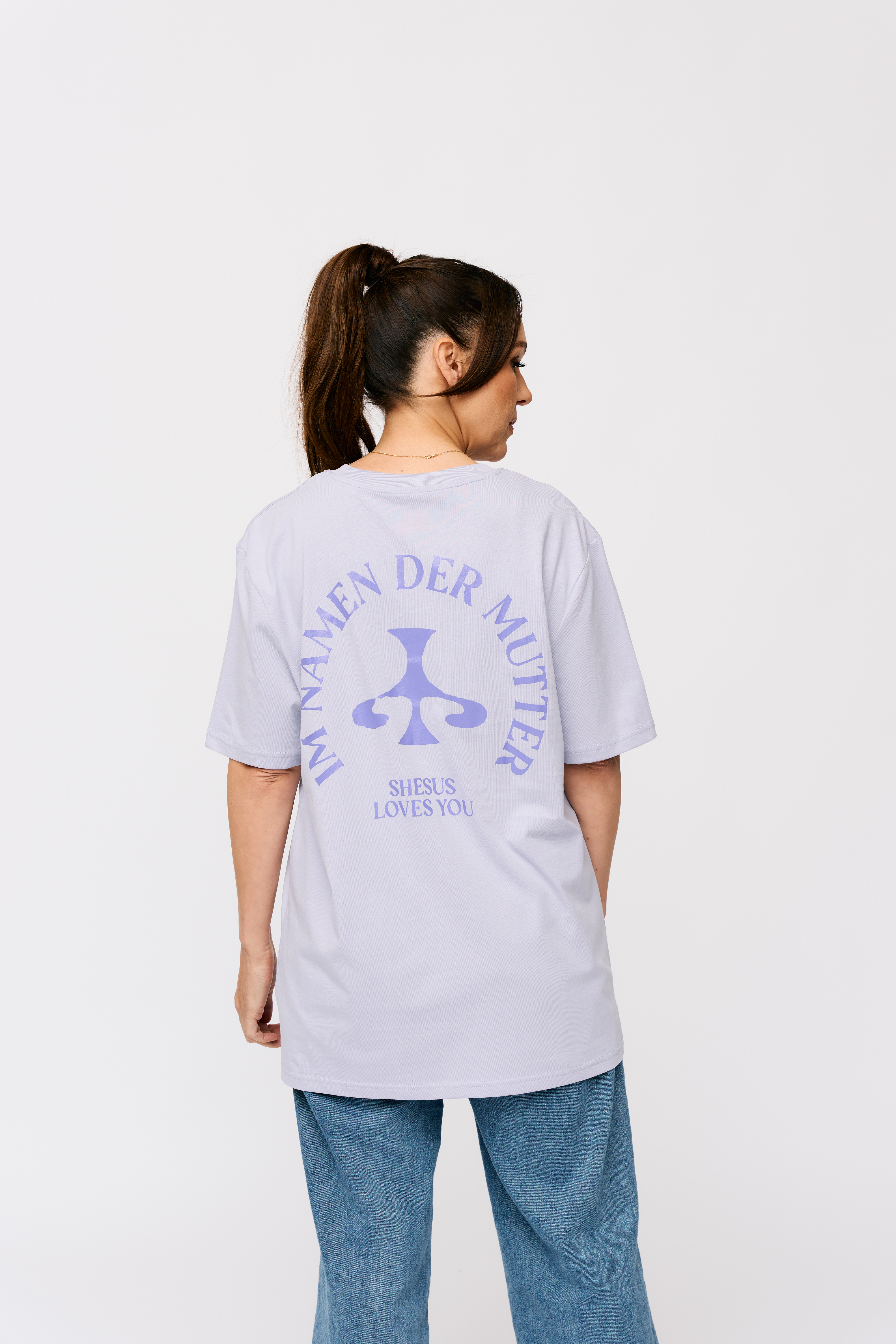 Thumbnail 2 von T-Shirt "Stempel" lavender